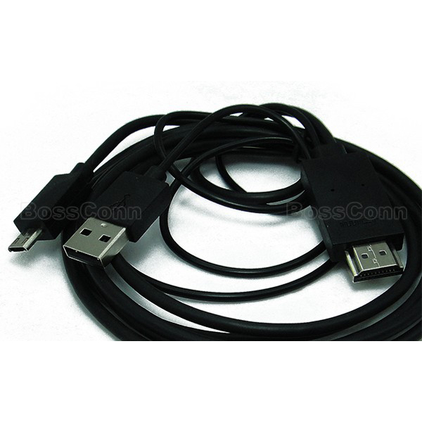 mhl 3.0 to hdmi 转接线带USB接口供电