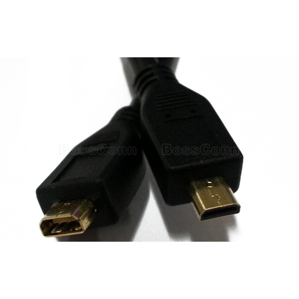 Micro HDMI Male to Micro HDMI Female Extended Cable
