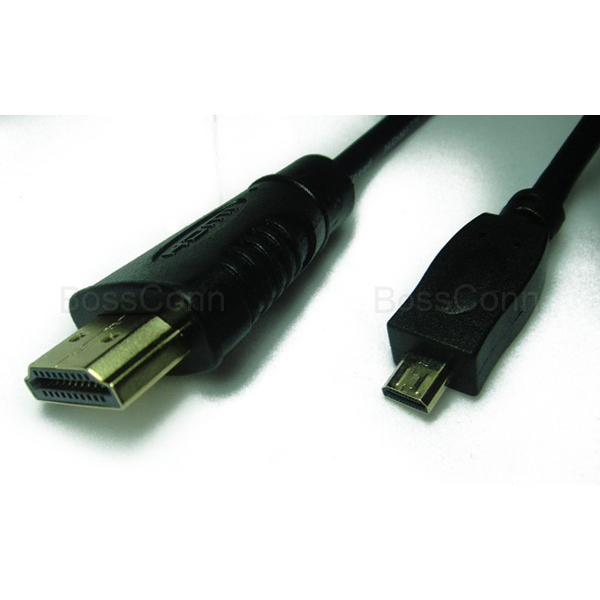 Micro HDMI Male to HDMI A Type Male Cable