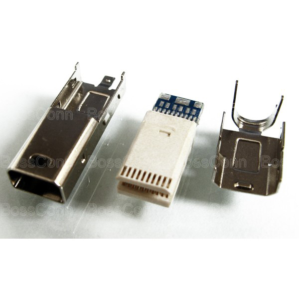Mini Displayport Male Connector With PCB