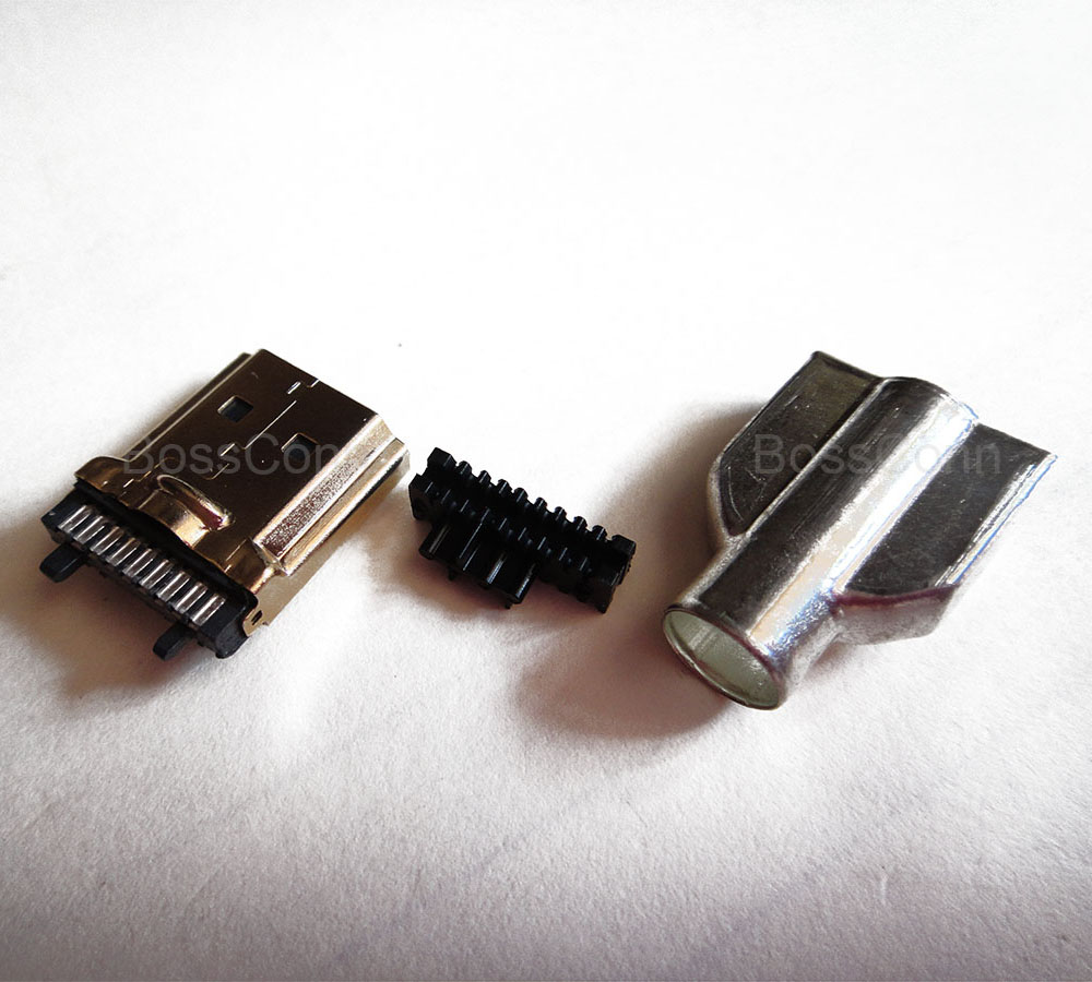 HDMI 2.1 Connector Soldering Type