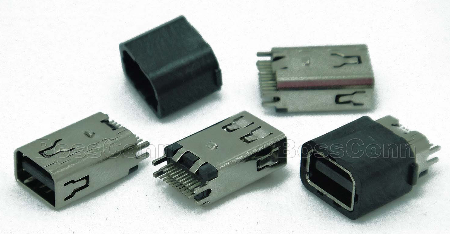 mini-displayport-female-connector-for-1.6mm-PCB